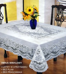 Abrosz Vinil Csipke Fehér