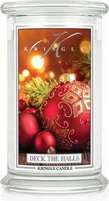 Deck The Halls Kringle Candle nagy illatgyertya (623g) 2 kanĂłc