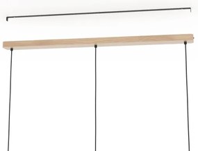 Eglo 390324 - Csillár zsinóron HONTONGAS 3xE27/25W/230V bézs