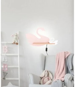LED gyerekszobai fali lámpa polccal SWAN LED/5W/230V