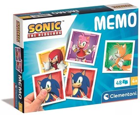 Sonic a sündisznó Characters memóriajáték 48 db-os Clementoni
