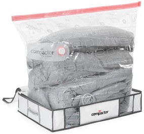 Vákuumos-megerősített textil ruhatároló doboz szett 3 db-os 45x65x15,5 cm Life – Compactor