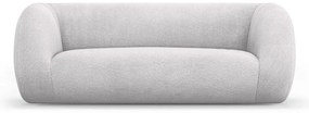 Világosszürke buklé kanapé 210 cm Essen – Cosmopolitan Design