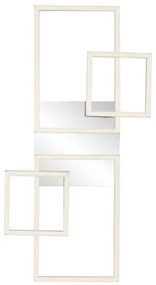 Leuchten Direkt 14030-55 - LED Felületre szerelhető csillár IVEN 2xLED/12W/230V + 2xLED/5,5W