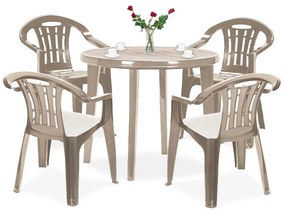 Malisa 4+1 kerti bútor garnitúra szett