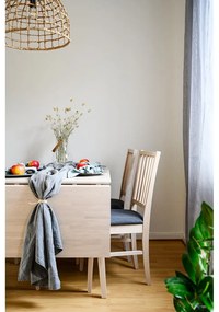 Filippa matt lakkozott tölgyfa étkezőasztal lehajtható asztallappal, 120 x 80 cm - Rowico