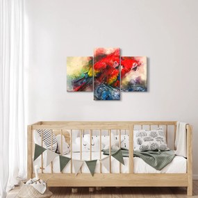 Vörös ara papagájok képe (90x60 cm)