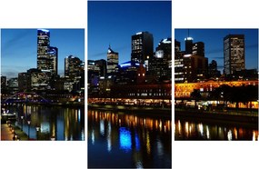 Éjszaka Melbourne-ben (90x60 cm)
