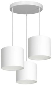 Csillár zsinóron ARDEN 3xE27/60W/230V fehér