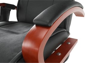 Masszázsfotel, fekete, ARTUŠ 2