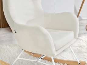 Fotel Nesia (fehér + fehér bükk). Akció -17%. 1110313