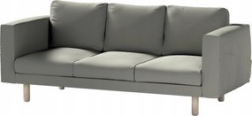 Dekoria Norsborg 3 személyes kanapé huzat Ikea szürke
