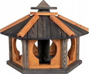 Nagy fa madáretető antracit-tik KW52 Lengyel Gyártó