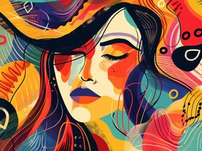 Poszter 20x15cm Gazdagság Színpaletta