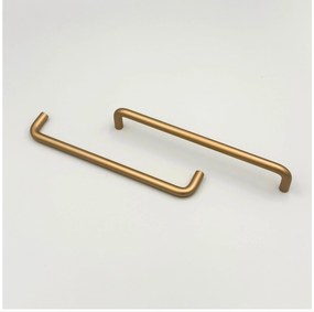 Bútorfogantyú Como 160 mm arany szatén matt, egyenes modern