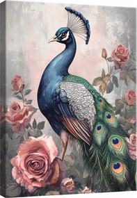 Vászonkép Nappali Hálószoba Konyha Daru Természet Madarak Vászon Fal 100x70