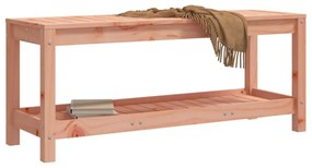 tömör duglászfenyő kerti pad 108x35x45 cm