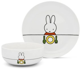 Porcelán gyerek étkészlet 6 db-os Miffy – Zilverstad
