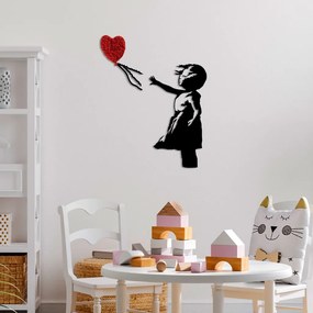 Banksy moha faldekoráció - 13-1