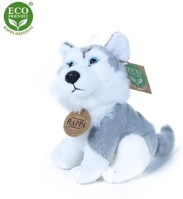 Rappa Husky plüss kutya, 16 cm