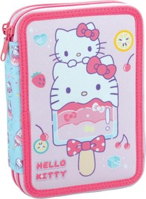 Hello Kitty Cupcake tolltartó töltött 2 emeletes