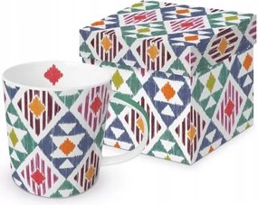 Nagy Porcelán Bögre Ikarus Etno Minták