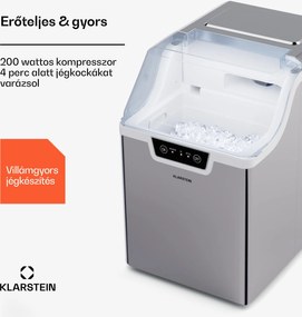 Klarstein Jégkocka készítő gép, Wallberg Nugget Ice Maker