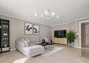 KAJA K-5314 ELMO Fehér Színű Mennyezeti Lámpa 6xE14 10W IP20