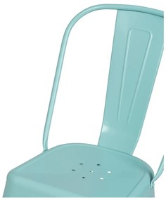 Türkiz fém étkezőszék szett 2 db-os – Ixia