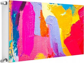 Radiátormágnes Radiátor 80x60 Színek Fotótapéta