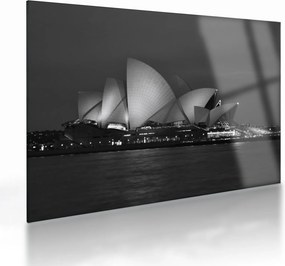 A Sydney-i Operaház képe (üvegen) (70x50 cm)