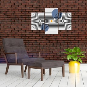 Kép - Minimalista absztrakció N⁰3 (90x60 cm)