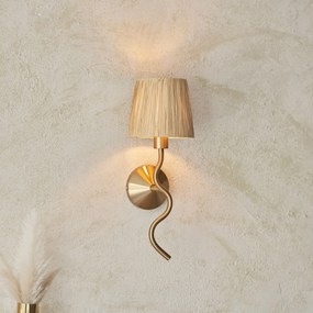 Endon glamour modern fali lámpa wriggle antik sárgaréz end114227