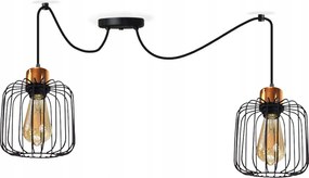 Mennyezeti Függőlámpa Csillár Pók Gyűrű 2 Réz