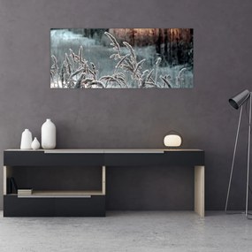 Kép - Fagyott rét (120x50 cm)