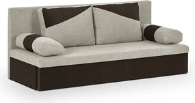 ROLO Háromszemélyes kinyitható kanapé Bézs/barna