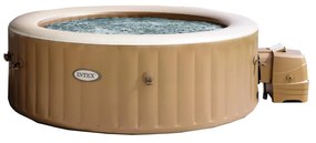 INTEX MASSZÁZSMEDENCE PURE SPA 71X216X216CM 6 FŐS BARNA 220-240V