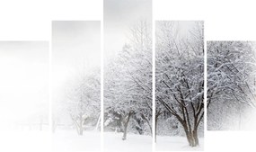 Kép - tél sikátor (150x105 cm)