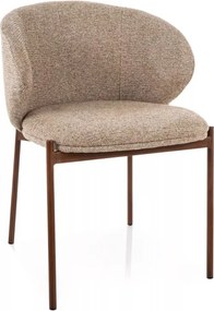 Kioto D étkezőszék bézs/dió