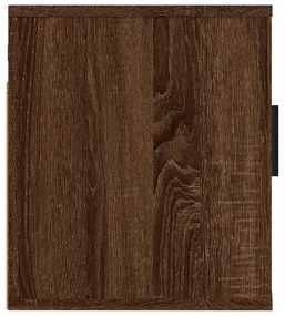 2 db barna tölgy falra szerelhető TV-szekrény 40x34,5x40 cm