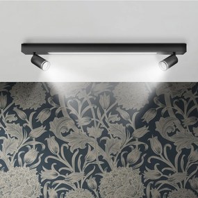 Polux PARIS 327383 Spotlámpa 1x24WLED|2x10W/GU10 4000K 800lm IP20