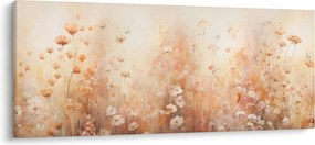Kép - Vadvirágok mintája (120x50 cm)