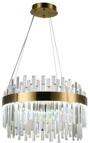 LED állítható fényerőjű lámpa kábelre LED/70W/230V 3000-6500K arany + DO