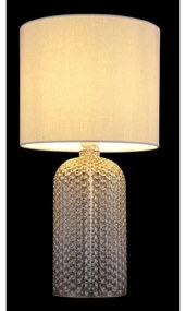 Globo 21735G - Asztali lámpa SOFIA 1xE27/60W/230V szürke