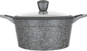 Banquet fazék, alumínium/üveg gránit fedél, 20 cm