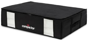 Tárolódoboz Compactor 3D Black Edition, 145 l, fekete