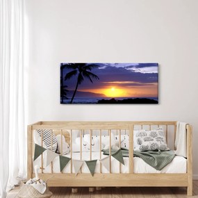 A naplemente képe a tenger felett (120x50 cm)