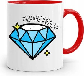 Piros Bögre Péknek Pikár Tökéletes Ajándék fényképes nyomtatással