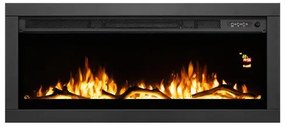 HOME FKKI08 beépíthető/fali elektromos látványkandalló, max. 2000 W, fényeffekt, 2 fokozat, heti időzítés, távirányító