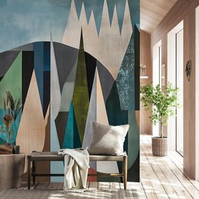Fotótapéta - Természetes geometriai absztrakció III. (147x102 cm)